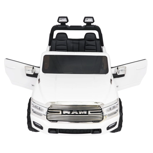 Straż Pożarna Pojazd RAM 3500 na Akumulator Biały JJ2599